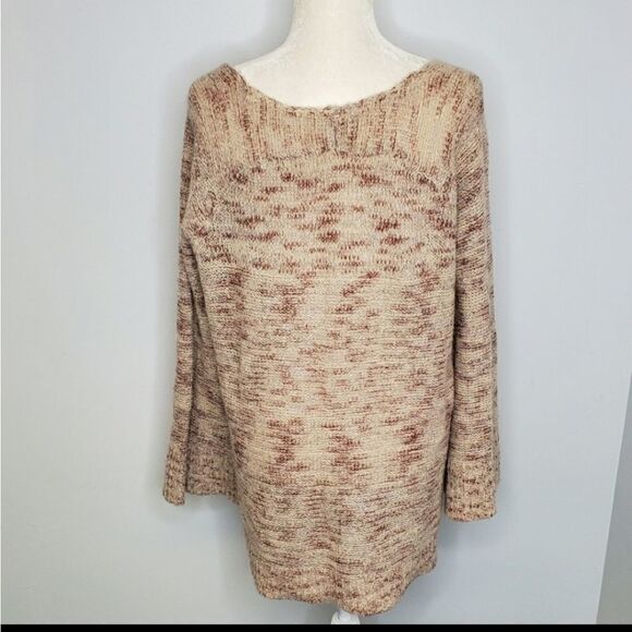 FREE PEOPLE sweater v-neck Stella softly oversized alpaca knit S - Picture 5 of 7